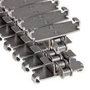 Rexnord 1874SS-SGF2 – Rexnord 1874SS-SGF2 - 1874 TAB TableTop Chain with Gripper Retainers on Stainless Steel Base Chain