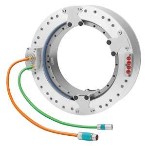 Siemens 1FW61908VB105GD3 – Siemens SIMOTICS T stator integrated precision and power cooler; radial cable outlet 0.5 m with plug