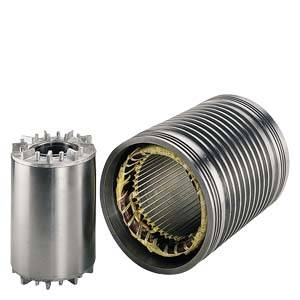 Siemens 1PH21176WF22 – Siemens SIMOTICS M AC-HSA built-in motor, DC link 600V 23.7kW, 105K, 1500rpm water-cooled, IP00 Indi
