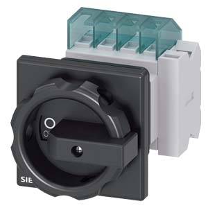 Siemens 3LD20541TP51 – Siemens SENTRON, Switch disconnector 3LD, main switch, 3-pole, Iu: 16 A, Operating power / at AC-23
