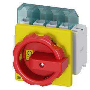 Siemens 3LD21032EP53 – Siemens SENTRON, Switch disconnector 3LD, emergency switching-off switch, 4- pole, Iu: 25 A, operati