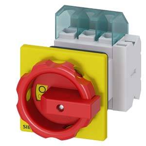 Siemens 3LD21541TP53 – Siemens SENTRON, Switch disconnector 3LD, emergency switching-off switch, 3- pole, Iu: 25 A, operati