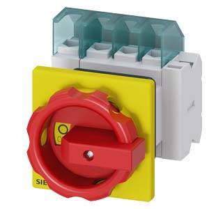 Siemens 3LD21542EP53 – Siemens SENTRON, Switch disconnector 3LD, emergency switching-off switch, 4- pole, Iu: 25 A, operati