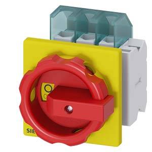 Siemens 3LD22031TP53 – Siemens SENTRON, Switch disconnector 3LD, emergency switching-off switch, 3- pole, Iu: 32 A, operati