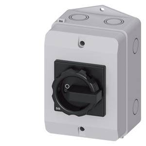 Siemens 3LD22640TB510US2 – Siemens SENTRON, Switch disconnector 3LD, main switch, 3-pole, Iu: 32 A, Operating power / at AC-23