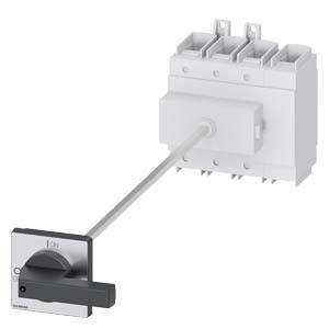 Siemens 3LD24181TL11 – Siemens SENTRON, Switch disconnector 3LD, main switch, 4-pole, Iu=250 A, Operating power / at AC-23