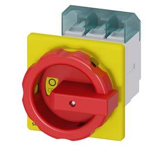 Siemens 3LD25550TK53 – Siemens SENTRON, Switch disconnector 3LD, emergency switching-off switch, 3- pole, Iu: 63 A, operati