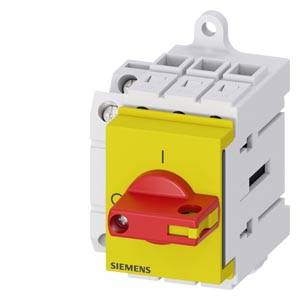 Siemens 3LD33301TK13 – Siemens Load disconnector 3LD3, Iu 40 A Main switch 3-pole Rated operating capacity at AC-23 A at 40