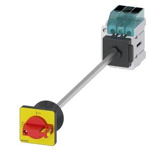Siemens 3LD33401TK13 – Siemens Load disconnector 3LD3, Iu 40 A Main switch 3-pole Rated operating capacity at AC-23 A at 40