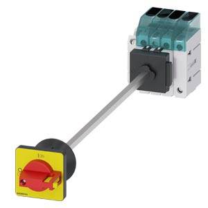 Siemens 3LD33401TL13 – Siemens Load disconnector 3LD3, Iu 40 A Main switch 3-pole + N Rated operating capacity at AC-23 A a