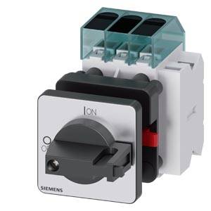 Siemens 3LD33501TK11 – Siemens Load disconnector 3LD3, Iu 40 A Main switch 3-pole Rated operating capacity at AC-23 A at 40