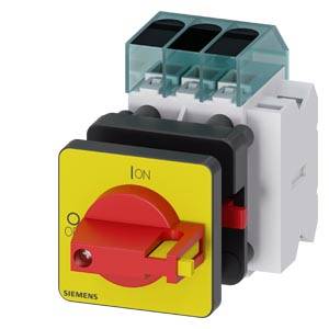 Siemens 3LD33501TK13 – Siemens Load disconnector 3LD3, Iu 40 A Main switch 3-pole Rated operating capacity at AC-23 A at 40
