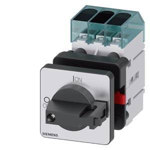 Siemens 3LD34500TK11 – Siemens Load disconnector 3LD3, Iu 63 A Main switch 3-pole Rated operating capacity at AC-23 A at 40