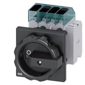 Siemens 3LD34541TL51 – Siemens Load disconnector 3LD3, Iu 63 A Main switch 3-pole + N Rated operating capacity at AC-23 A a