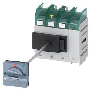 Siemens 3LD58100TL11 – Siemens SENTRON, Molded case switch 3LD5 UL, Main switch, 4-pole, certified according to UL489 UL609
