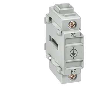 Siemens 3LD92002B – Siemens Neutral conductor/PE terminal, continuous, for Front mounting, Up to 16 A, accessory for mai