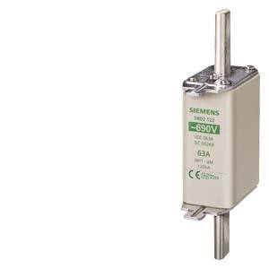 Siemens 3ND2144 – Siemens LV HRC fuse element, NH1, In: 250 A, aM, Un AC: 690 V, Un DC: 400 V, Front indicator, live g