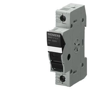 Siemens 3NW70134 – Siemens SENTRON, cylindrical fuse holder, 10 x 38 mm, 1-pole, In: 30 A, Ue DC: 1000 V, for photovolt
