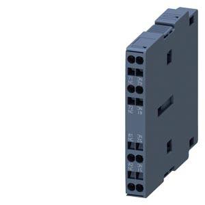 Siemens 3RH19212EE02 – Siemens first lateral auxiliary switch 2 NC contacts, encapsulated (solid-state compatible), spring-