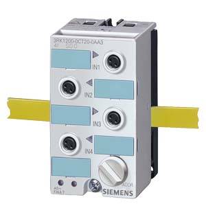 Siemens 3RK12000CT200AA3 – Siemens AS-i compact module K45 digital 4 DI, IP67 4 x input, maximum 200 mA 4 x M8 socket Screw ver