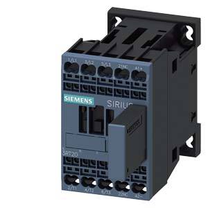 Siemens 3RT20172QB42 – Siemens power contactor, AC-3e/AC-3, 12 A, 5.5 kW / 400 V, 3-pole, 24 V DC, 0.7-1.25 Us, with varist