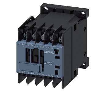 Siemens 3RT20174AP01 – Siemens power contactor, AC-3e/AC-3, 12 A, 5.5 kW / 400 V, 3-pole, 230 V AC, 50/60 Hz, auxiliary con
