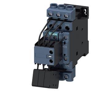 Siemens 3RT26281BB45 – Siemens capacitor contactor, AC-6b 33 kVAr, / 400 V, 3-pole, 24 V DC, auxiliary contacts: 1 NO + 2 N