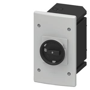 Siemens 3RV19232DA00 – Siemens Molded-plastic installation enclosure with rotary operating mechanism, can be locked Metric