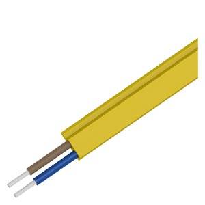 Siemens 3RX90100AA00 – Siemens AS-i cable, shaped yellow, rubber 2x 1.5 mm2, 100 m consists of 100 m cable