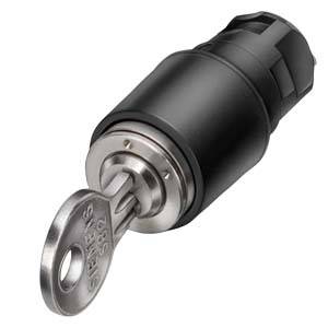 Siemens 3SB20004QA01 – Siemens Key-operated switch, 16 mm, round, plastic, CES, SB2, 3 switch positions I>O<II, momentary c