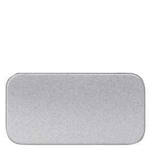 Siemens 3SB29012EC – Siemens Adhesive labeling plate, on label holder, Label size 9.5 x 18.5 mm, silver-colored, black fo