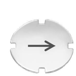 Siemens 3SB29014NA – Siemens Inscription plate for pushbutton and illuminated pushbutton, flat, milky with black font, wi