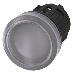 Siemens 3SU10016AA700AA0 – Siemens Indicator lights, 22 mm, round, plastic, clear, lens, smooth