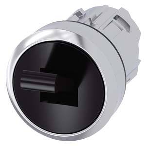 Siemens 3SU10503EA100AA0 – Siemens Toggle switch, 22 mm, round, metal shiny, black, 2 switch positions O-I, latching
