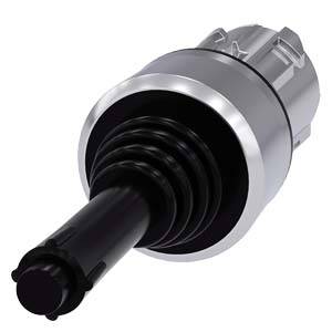 Siemens 3SU10507BB880AA0-Z X90 – Siemens Coordinate switch, 22 mm, round, metal shiny, black, 2 switch positions, vertical latching,