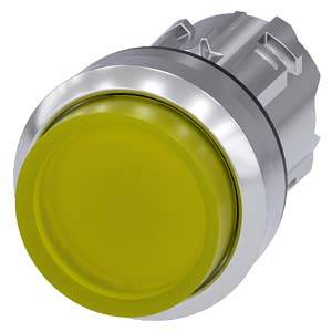 Siemens 3SU10510BB300AA0-Z Y13 – Siemens Illuminated pushbutton, 22 mm, round, metal, shiny, yellow, pushbutton, raised, momentary co