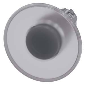 Siemens 3SU10511CA700AA0 – Siemens Illuminated mushroom pushbutton, 22 mm, round, metal, shiny, clear, 60 mm, latching, Pull-to