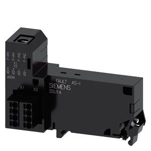 Siemens 3SU14002EA106AA0 – Siemens AS-Interface module, 2 safe inputs, black, Spring-type terminal (Push-in), for input/output,