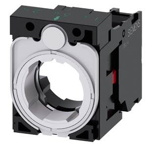 Siemens 3SU15001AA101CA0 – Siemens holder, 3-way, plastic, 1 NC, screw terminal