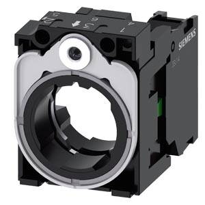 Siemens 3SU15501AA101BA0 – Siemens holder, universal, 3-way, plastic/metal, 1 NO, screw terminal