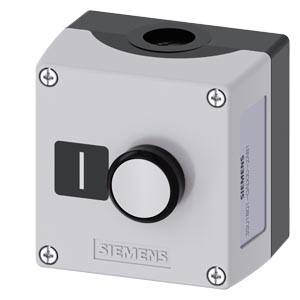 Siemens 3SU18010AD002AB1 – Siemens Enclosure for command devices, 22 mm, round, Enclosure material plastic, enclosure top part