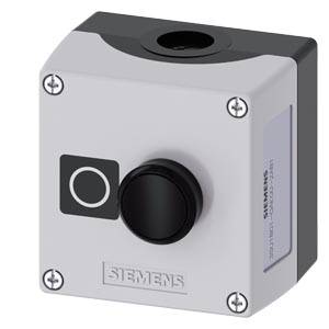 Siemens 3SU18010AE002AB1 – Siemens Enclosure for command devices, 22 mm, round, Enclosure material plastic, enclosure top part