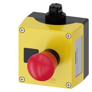 Siemens 3SU18010NB104HB2 – Siemens AS-Interface enclosure for command devices, 22 mm, round, Enclosure material plastic, Enclos