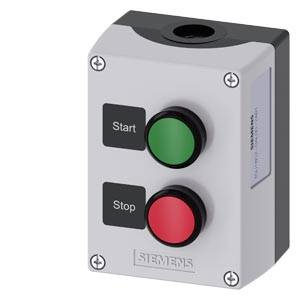 Siemens 3SU18020AL002AB1 – Siemens enclosure for command devices, 22 mm, round, enclosure material plastic, enclosure top part