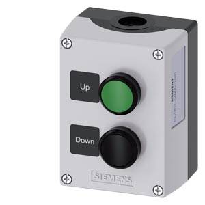 Siemens 3SU18020AM002AB1 – Siemens enclosure for command devices, 22 mm, round, enclosure material plastic, enclosure top part