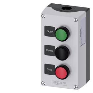 Siemens 3SU18030AR002AB1 – Siemens enclosure for command devices, 22 mm, round, enclosure material plastic, enclosure top part