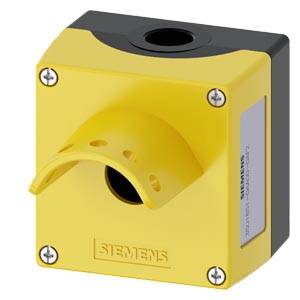 Siemens 3SU18510AA000AF2 – Siemens Enclosure for command devices, 22 mm, round, enclosure material metal, enclosure top part ye