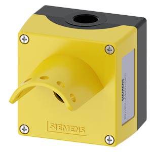 Siemens 3SU18510AA000AG2 – Siemens enclosure for command devices, 22 mm, round, enclosure material metal, enclosure top part ye