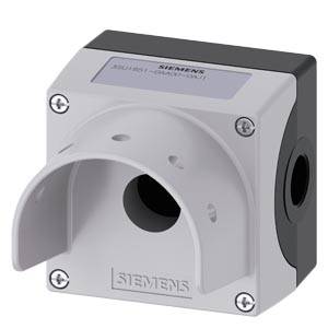Siemens 3SU18510AA000AJ1 – Siemens Enclosure for command devices, 22 mm, round, metal enclosure, gray enclosure top, with prote