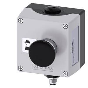 Siemens 3SU18510AH004NB1 – Siemens Enclosure for command devices, 22 mm, round, enclosure material metal, enclosure top part gr